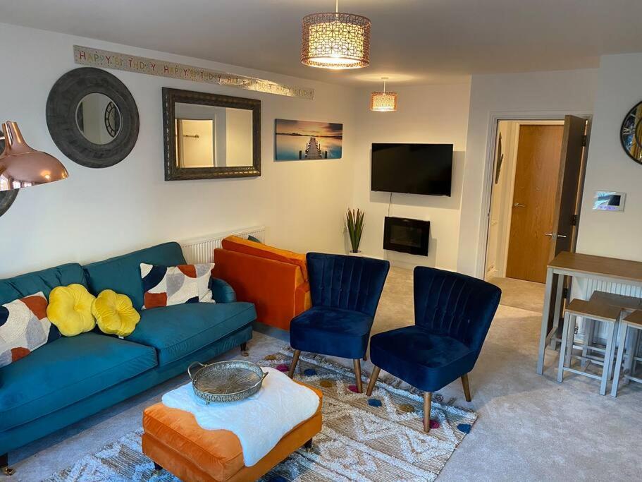 Luxury Modern 1Bed Sea View Apartment โรส์-ออน-ซี ภายนอก รูปภาพ